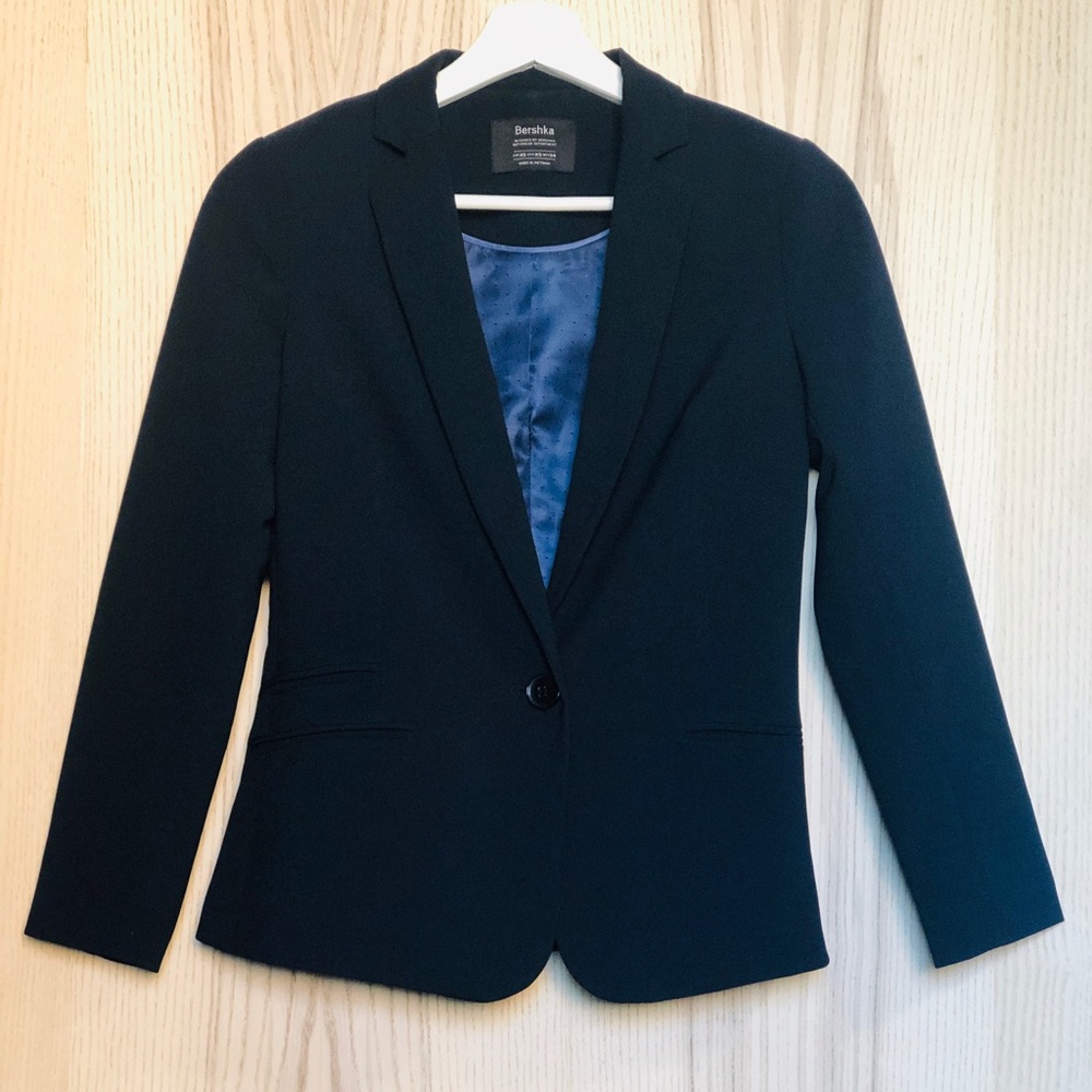 Bershka Blue Blazer